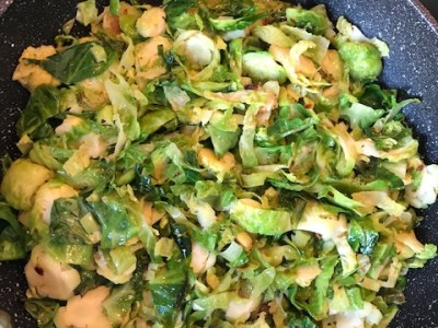 Pan Roasted Brussels&nbsp;Sprouts