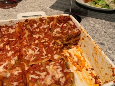 The best meat&nbsp;lasagna!