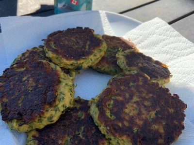 Chickpea Flour Zucchini&nbsp;Fritters