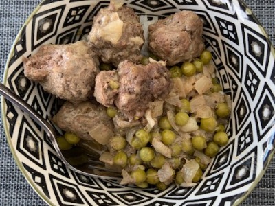 Swedish Meatballs with&nbsp;Peas